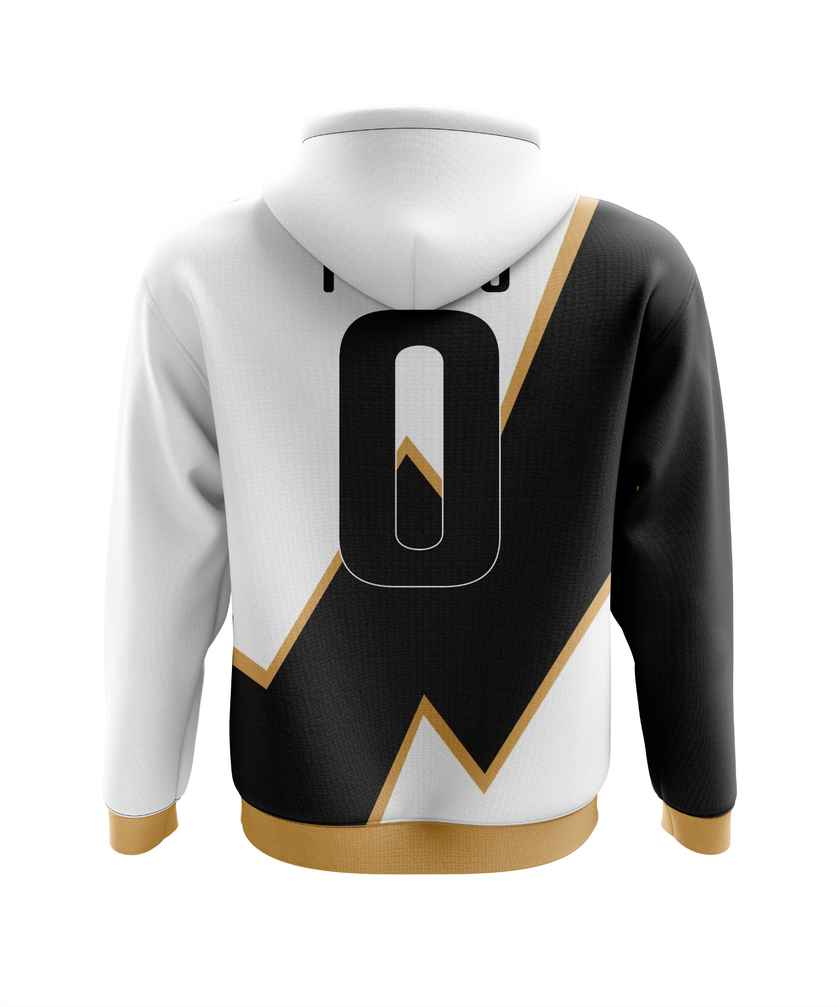 Pull Arrière Capuche Blanche